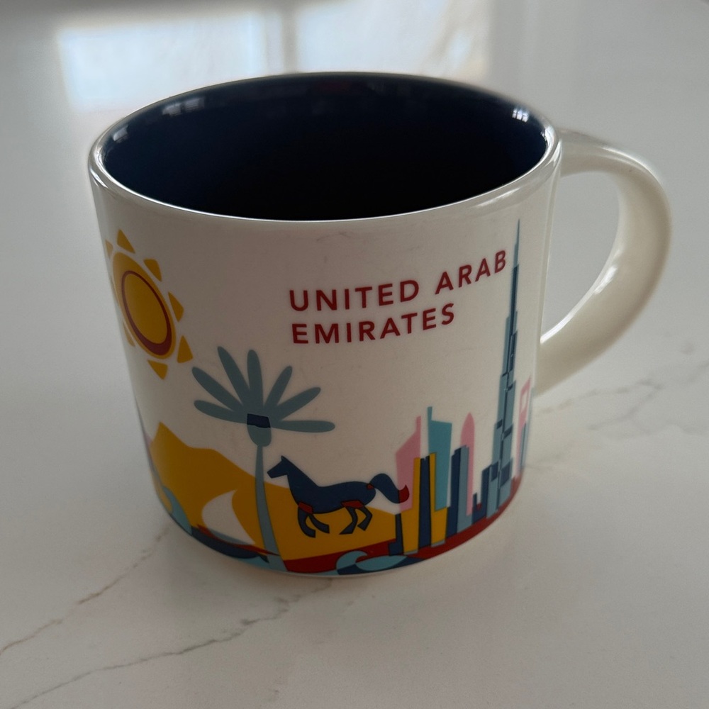 Starbucks ‘You are here’ Collectors Mug- United Arab Emirates Souvenir - Picture 3 of 6
